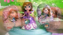 Sofia The First Surprise Eggs Zaini Disney Princess ❤ Huevos-Sorpresa Ovetti di Cioccolato 3D