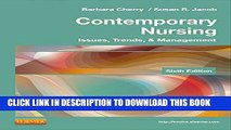[PDF] Contemporary Nursing: Issues, Trends,   Management, 6e (Cherry, Contemporary Nursing)