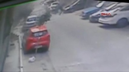 Yenibosna'daki Patlama Anı Kamerada