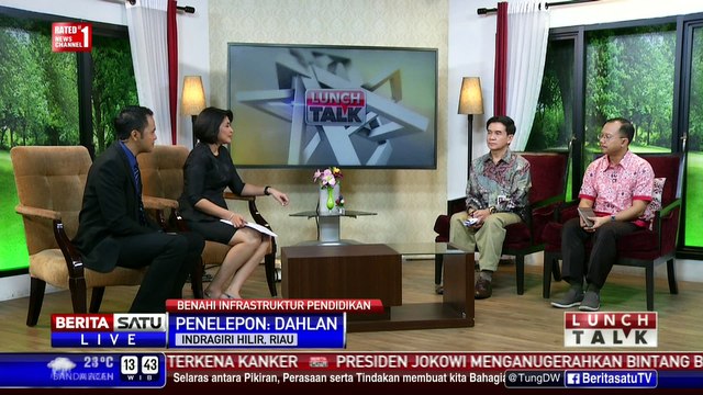 Lunch Talk: Benahi Infrastruktur Pendidikan #3