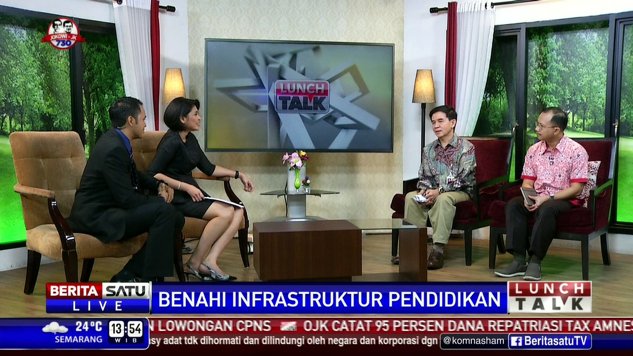 Lunch Talk: Benahi Infrastruktur Pendidikan #4