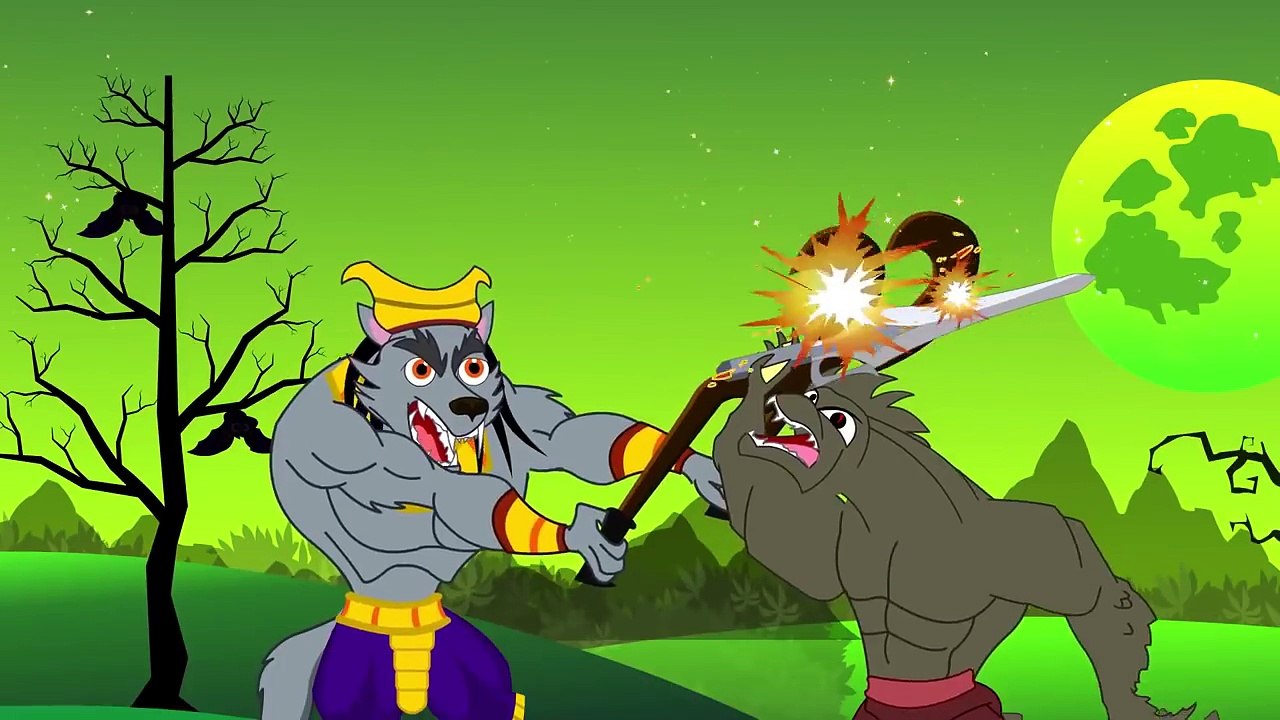 Finger Family Crazy Werewolf Vs Zombie Monster Finger Family | Funny Finger Family Songs