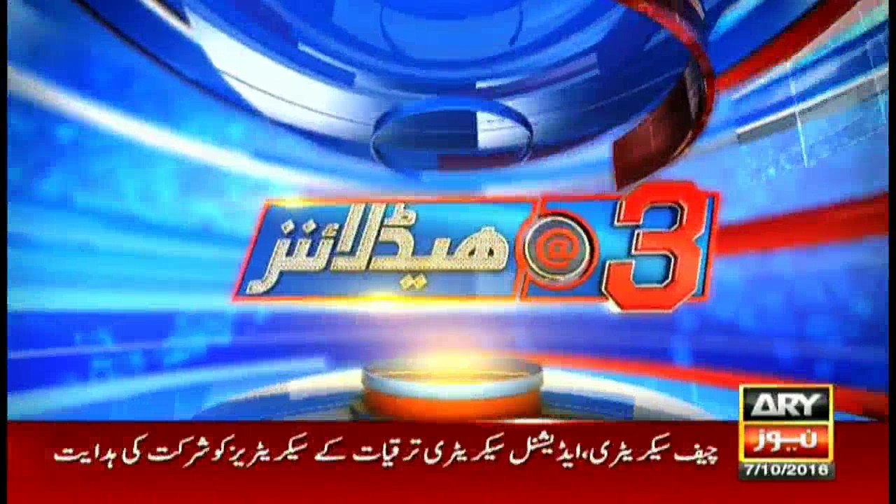 Headlines 1500 7th October 2016
