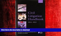EBOOK ONLINE Civil Litigation Handbook 2014-15 (Blackstone Legal Practice Course Guide) READ EBOOK