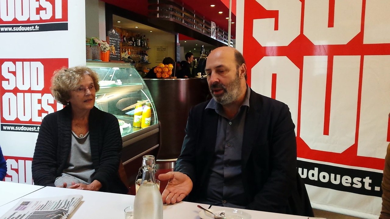 Saint-Jean-de-Luz : Cédric Klapisch face aux lecteurs de "Sud Ouest"