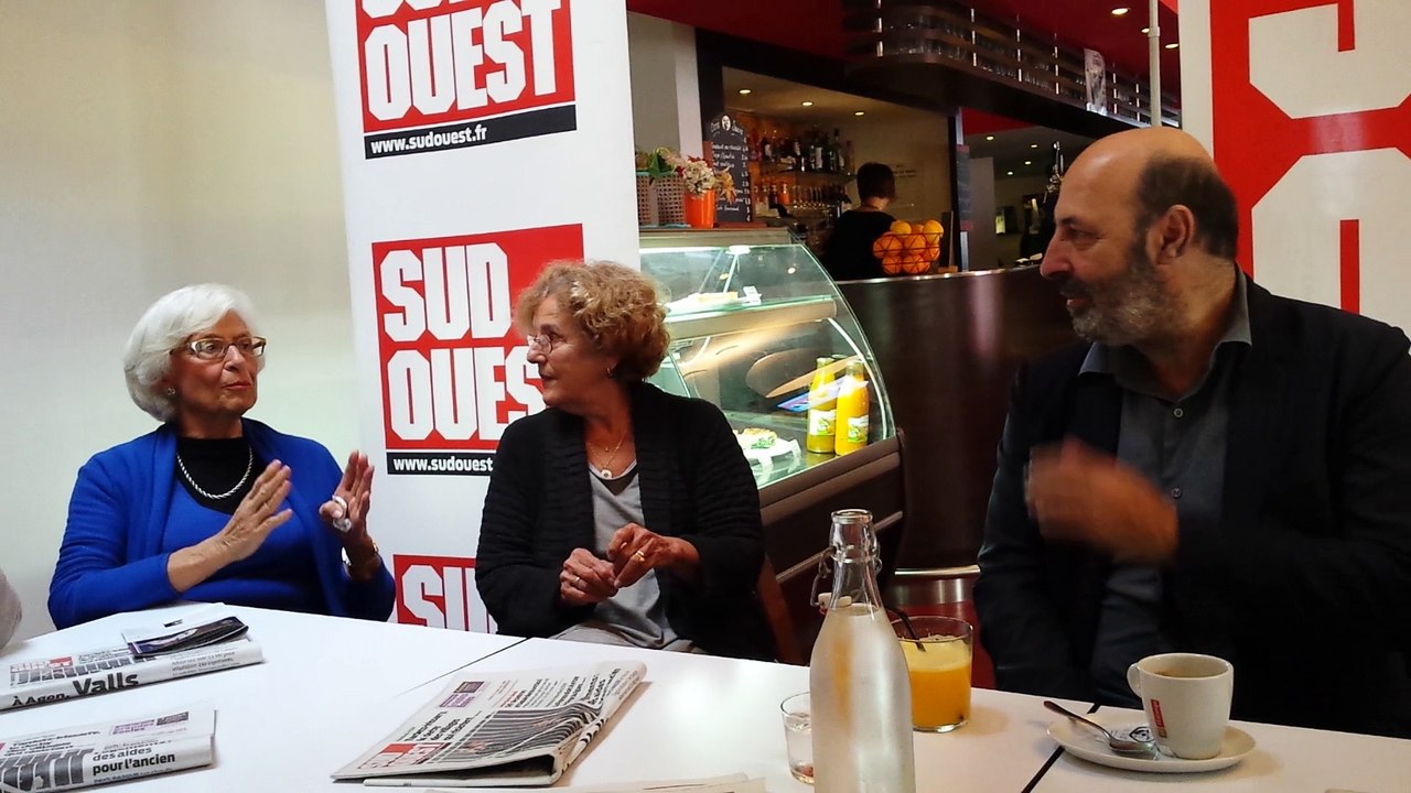 Saint-Jean-de-Luz : Cédric Klapisch face aux lecteurs de "Sud Ouest"