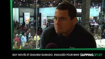 Mondial de l’Auto 2016 : Guy Novès et Guilhem Guirado ambassadeurs pour BMW (vidéo exclu)