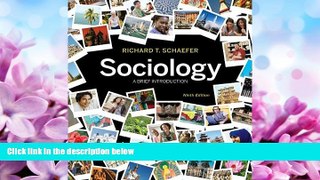 Choose Book Sociology: A Brief Introduction, 9th Edition