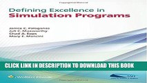 [New] Defining Excellence in Simulation Programs Exclusive Full Ebook