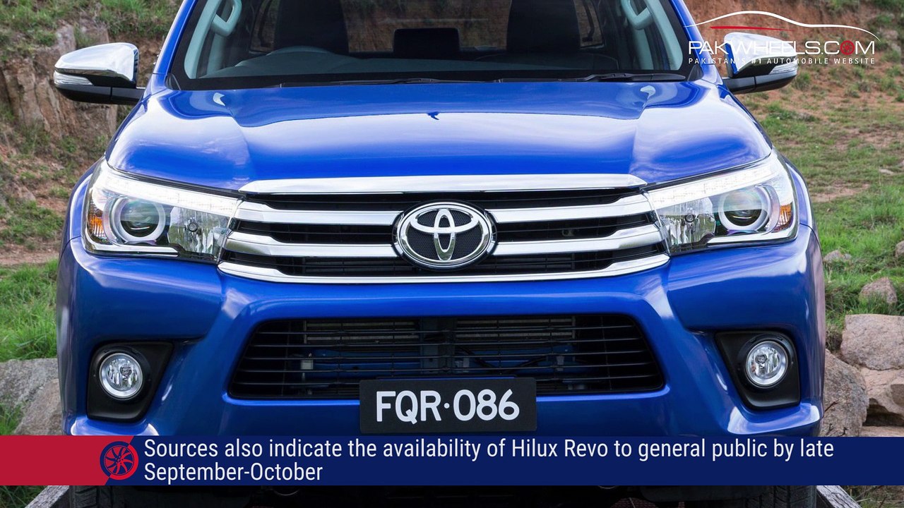 Toyota Hilux Revo Launched in Pakistan