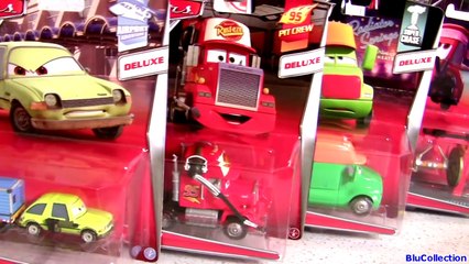 Tayo the Little Bus Garage Disney Cars Circus Cab, Pit Crew Mack, Terry Gong 타요 꼬마버스 타요 중앙차고지. 디즈니카