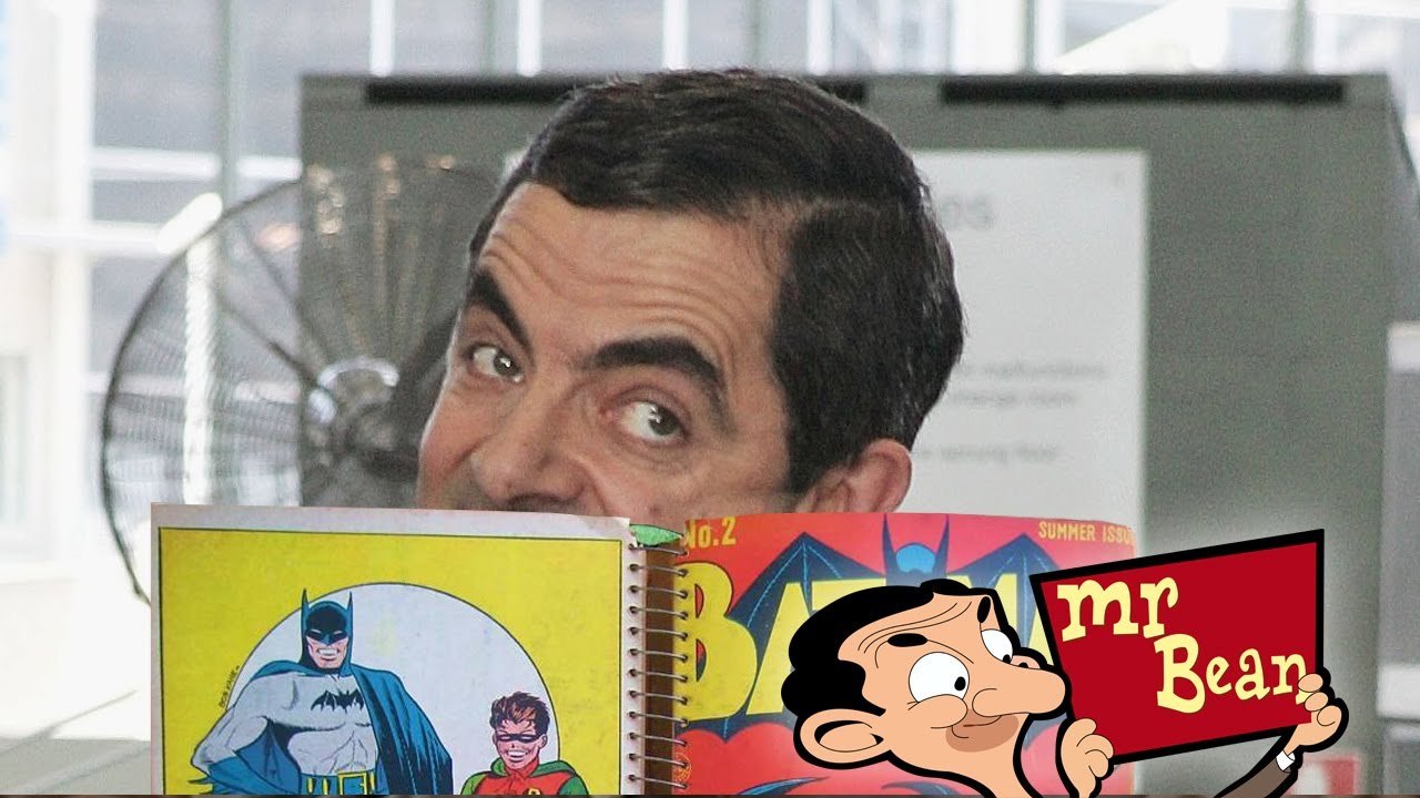 Mr. Bean - World's Biggest Batman Fan!