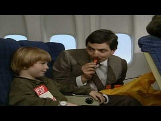 Mr Bean - Plane travel friend