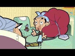 Mr Bean - cleans up his mess