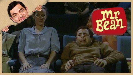 Mr. Bean - Watching a horror movie