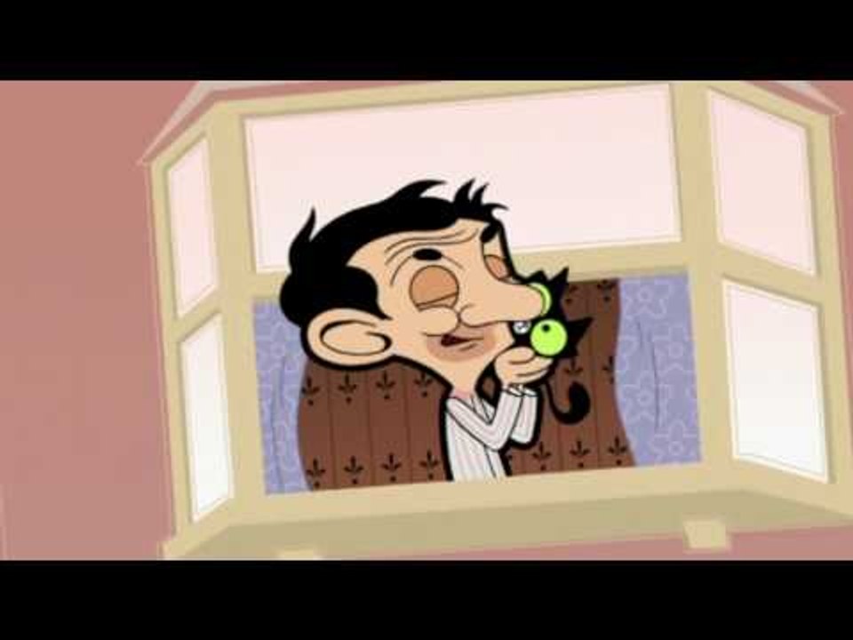 Mr Bean - Rescues a Cat