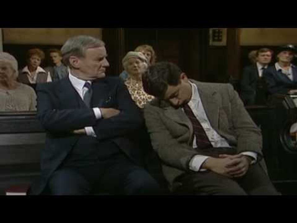 Mr Bean - Falling Asleep in Church