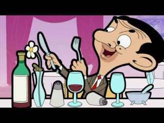 Mr Bean - Playing tune with glasses