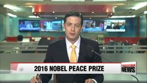 Colombia President Juan Manuel Santos wins 2016 Nobel Peace Prize