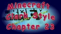Minecraft Walk-through Chapter 23, with zombies and skeletons and creepers