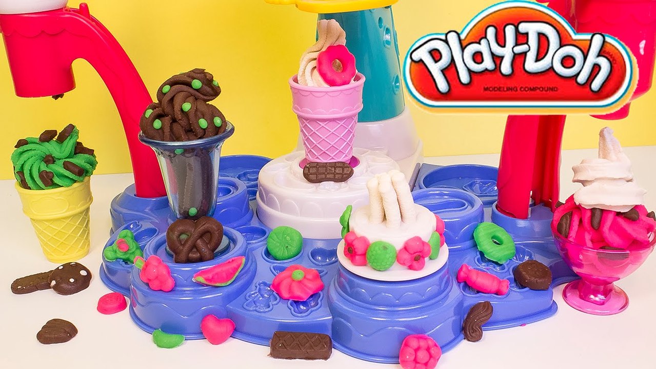 Play Doh Rainbow - Creations play-doh ice cream rainbow popsicle and peppa pig toys
