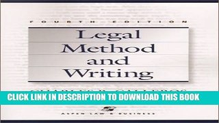 [PDF] Legal Method and Writing (Legal Research and Writing) Popular Collection