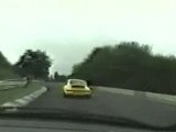 BMW E34 M5 vs Porsche 911 @ the Nurburgring