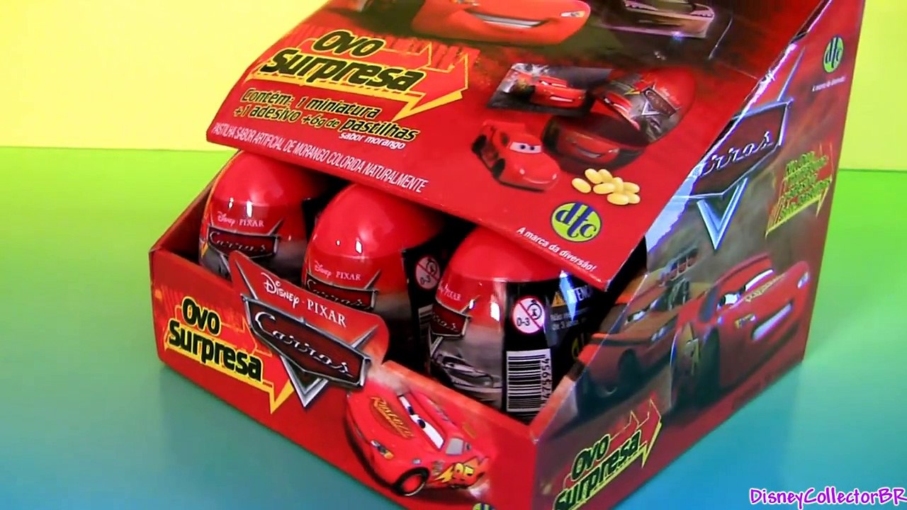 Pixar Cars Surprise Eggs Unboxing Epic Review Easter Eggs Sally, Tractor Tippin Lightning McQueen