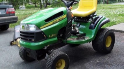 John Deere Mower Blown Engine