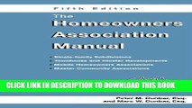 [PDF] The Homeowners Association Manual (Homeowners Association Manual)(5th Edition) Full Collection