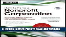 [New] How to Form a Nonprofit Corporation 8th (egith) edition Text Only Exclusive Online