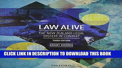 [PDF] Law Alive: The New Zealand Legal System in Context Popular Online