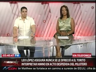 Leo López Relacionista Público de David Ortíz en Famosos Inside Revelaciones