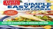 [PDF] Taste of Home Simple, Easy, Fast Slow Cooker: 385 slow-cooked recipes that beat the clock