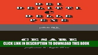 [New] Dei delitti e delle pene (Pillole BUR) (Italian Edition) Exclusive Full Ebook