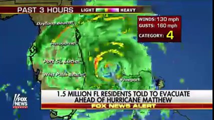 Hurricane Matthew hammers Florida 300,000 without power