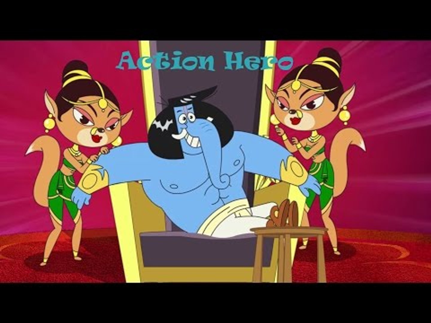 Action Hero | Gaju Bhai | Funny Elephant Cartoon Comedy Videos | Chotoonz TV