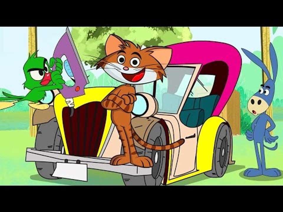 Cat & Keet |"The Old Car" | Funny Cartoon Videos |Chotoonz TV