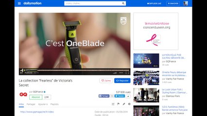 Préroll "poils" - Philips Oneblade