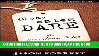 [PDF] 40 Day Sales Dare for New Home Sales Popular Online