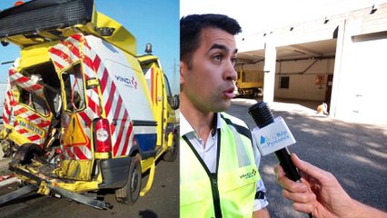 Quelques heures avec les hommes en jaune sur l'A64