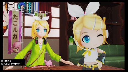 [鏡音リン] Project Diva X:  Checking out Rin's Figurine