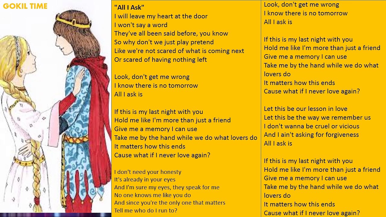 ALL I ASK 2 - Adele (By Judika)