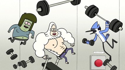 Regular Show | Space Workout | Cartoon Network