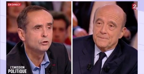 L’émission Politique : Echange très tendu entre Alain Juppé et Robert Ménard (vidéo)