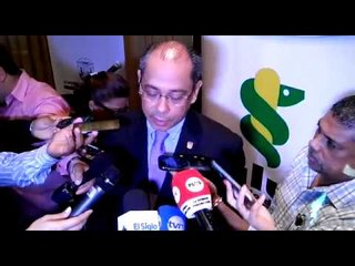 Declaraciones del ministro de Salud, Javier Terrientes