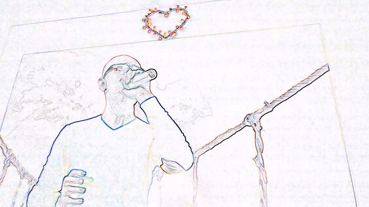 Le Daron chante LA VIE EN ROSE. Edith PIAF