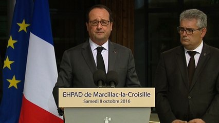 Discours à l’EHPAD de Marcillac-la-Croisille