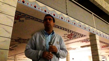 Metin Demirtas, Medine sabah ezan. Ishj Mevlana Camii. Sheikh Essam Bukhari 02.07 -15