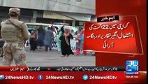 Karachi 22 August Altaf Hussain Hated Speech issue , 7 Municipal committee employees arrested